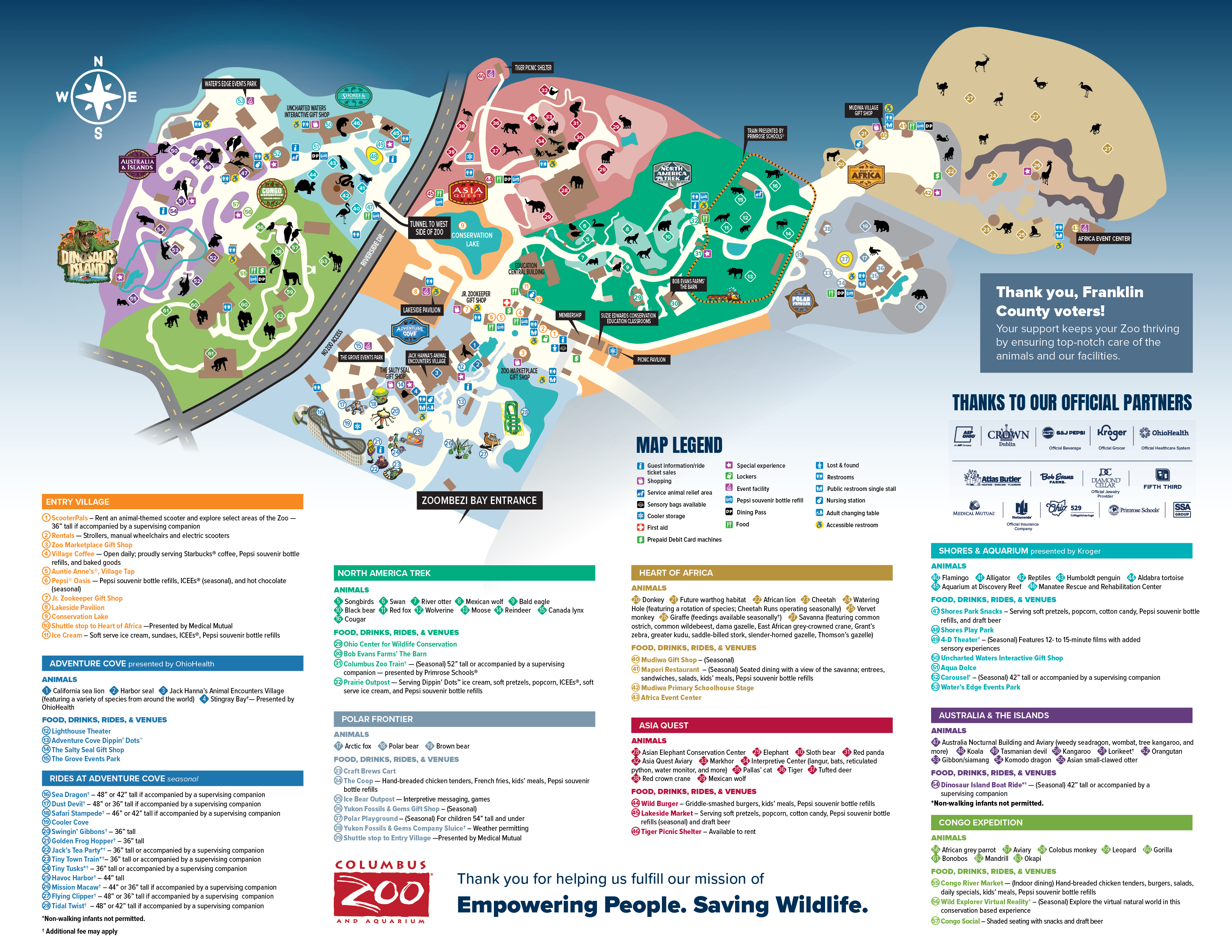 Zoo map