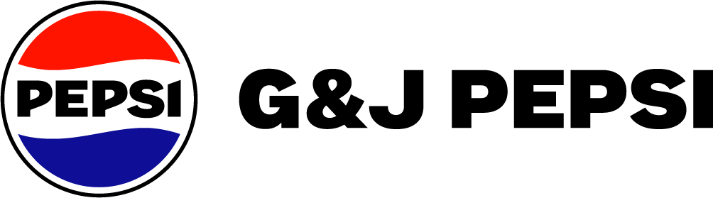 This is a logo of the G&J Pepsi company. 