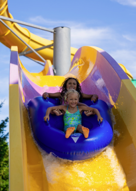Child on slide