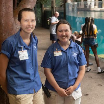 Seasonal staff at Columbus Zoo