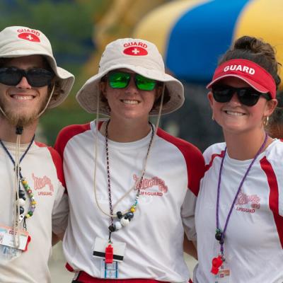 Seasonal staff at Zoombezi Bay
