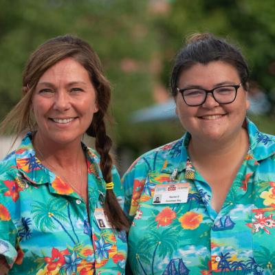 Seasonal staff at Zoombezi Bay