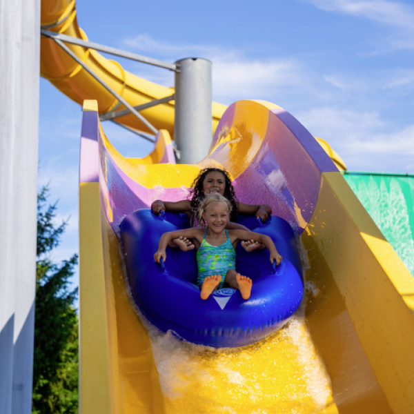 Child on slide